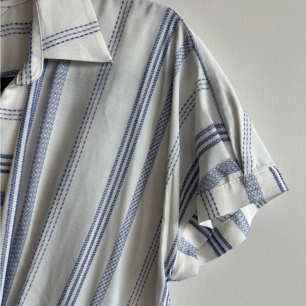 Club Monaco Striped Maxi Dress 0 - Picture 6 of 13
